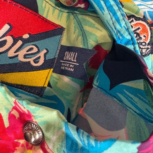 Chubbies "The Party in the Front" Reversible Sherpa Pullover Jacket - Picture 10 of 12